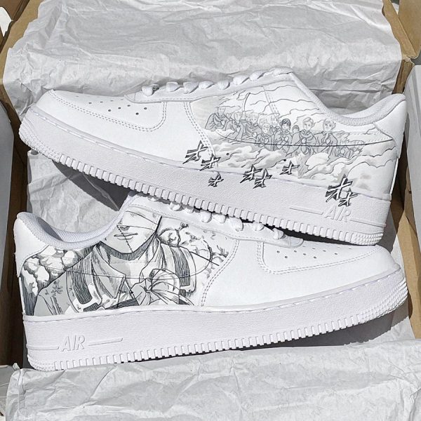 AOT Hand Painted Custom Air Force 1