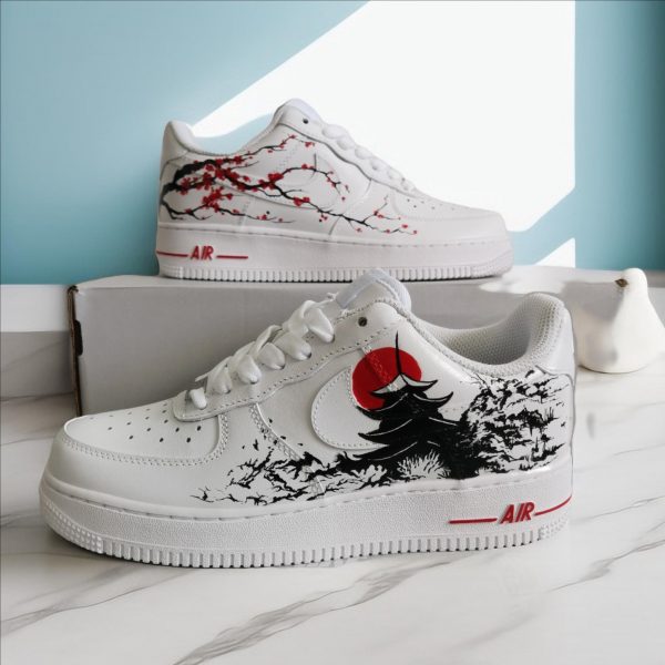 Japan Art Handmade Custom Air Force 1