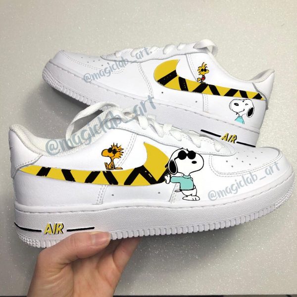 Snoopy Graffiti Custom Air Force 1