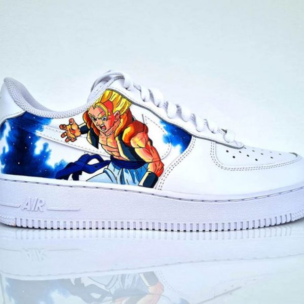 Son Goku Painting Custom Air Force 1