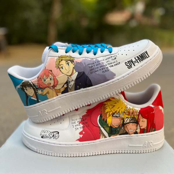 Spy Family Naruto Custom Air Force 1