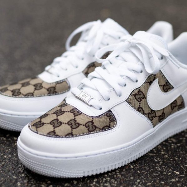 Stitched Exclusive Monogram Custom Air Force 1