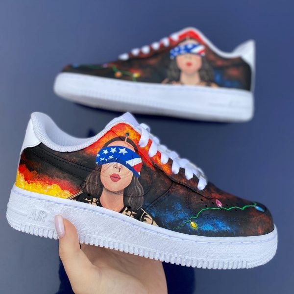 Stranger Things Friends Custom Air Force 1