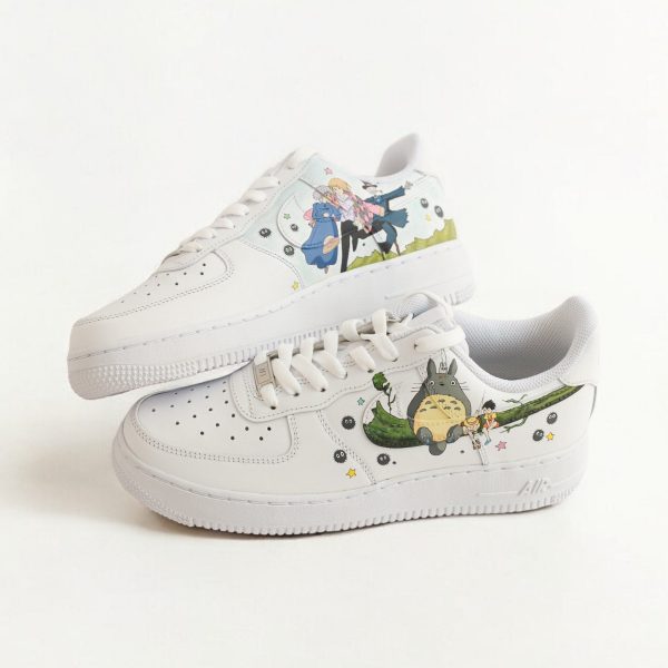 Studio Ghibli Handmade Custom Air Force 1