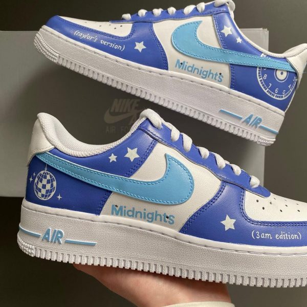 Taylor Swift Midnights Custom Air Force 1