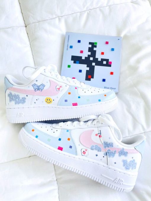 TXT Blue Hour Custom Air Force 1