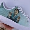 The Wolf Of Wall Cartoon Custom Air Force 1