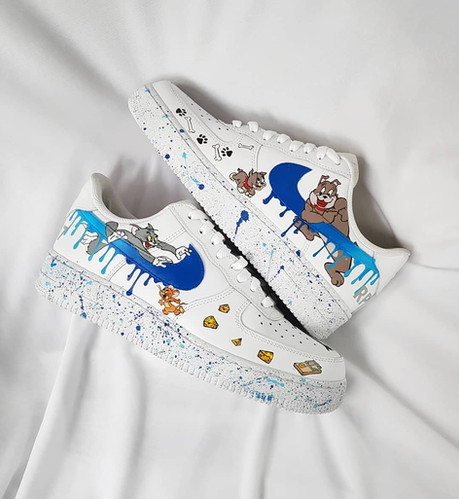 Tom Jerry Dog Custom Air Force 1