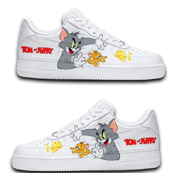 Tom Jerry Handmade Custom Air Force 1