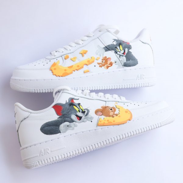 Tom N Jerry Custom Air Force 1