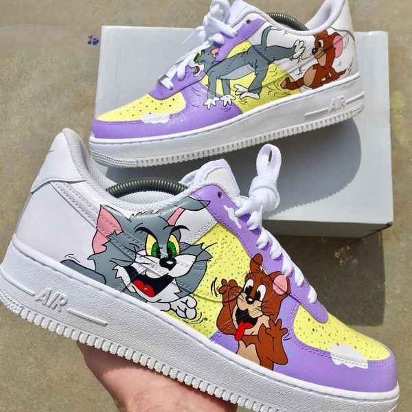 Tom And Jerry Low Custom Air Force 1