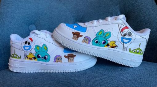 Toy Story Painted Custom Air Force 1