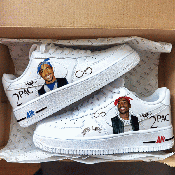 Tupac 2Pac Custom Air Force 1