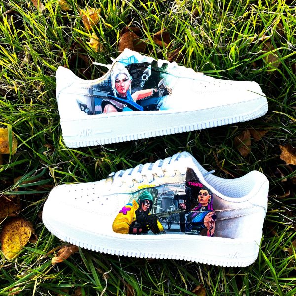 Valorant Painting Custom Air Force 1