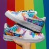 Watercolor LV Custom Air Force 1