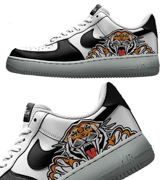 Wests Tigers Custom Air Force 1