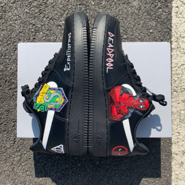 HarryPotter X Deadpool Custom Air Force 1