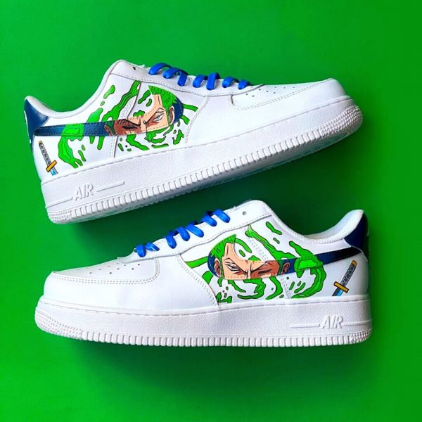 Roronoa Zoro Custom Air Force 1