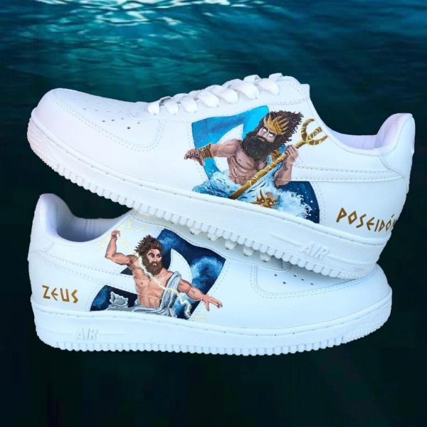 Zeus X Poseidon Custom Air Force 1