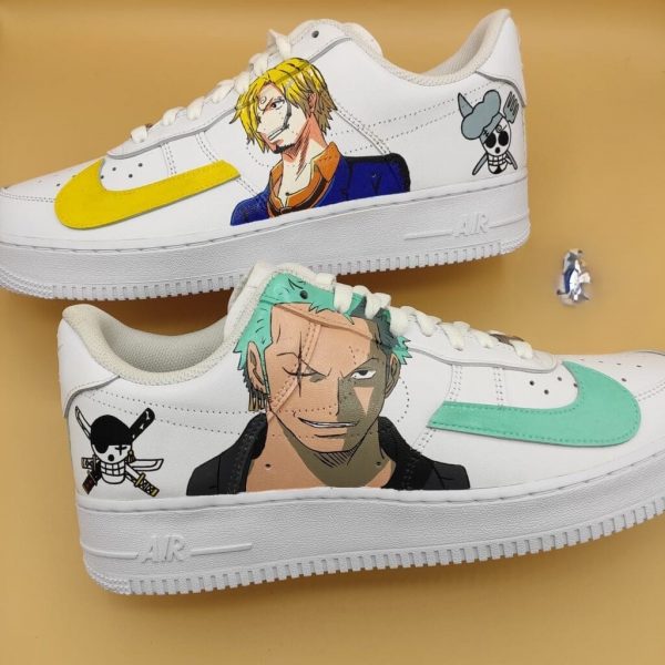 Zoro Anime Characters Custom Air Force 1