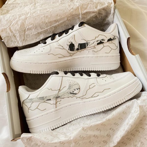 Attack Titan Anime Custom Air Force 1