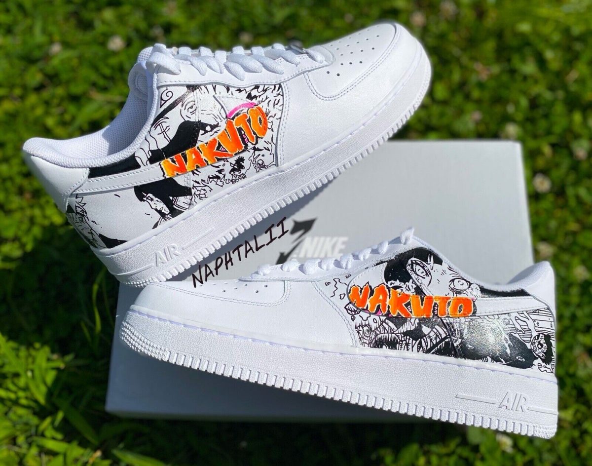 Nike Naruto Uzamaki Custom Air Force 1