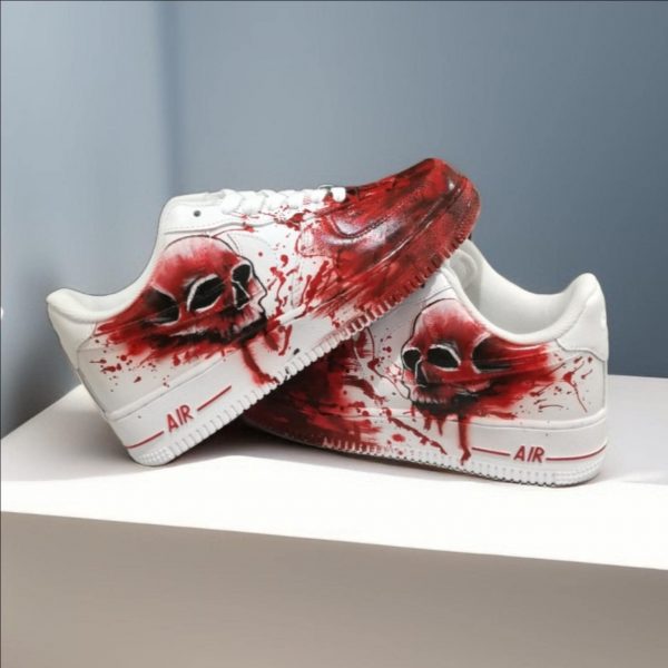 Skull Art Custom Air Force 1