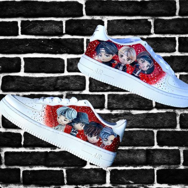 BT21 BTS Design Custom Air Force 1