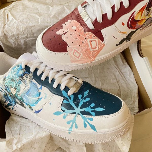 Yanfei et Eula Custom Air Force 1