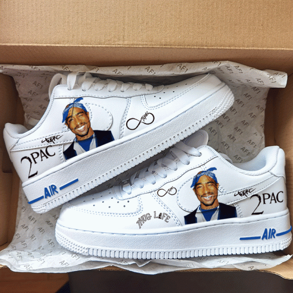 2Pac Tupac Custom Air Force 1