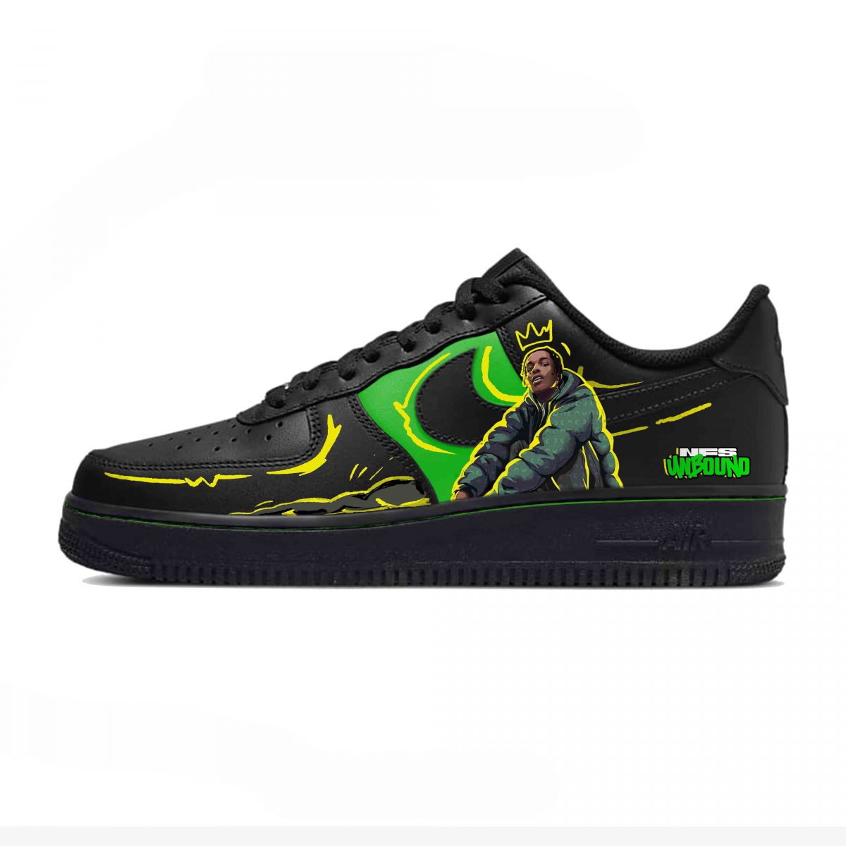 A$Ap Rocky Custom Air Force 1