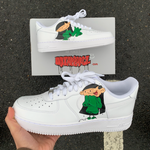 Kuki Sanban Painted Custom Air Force 1