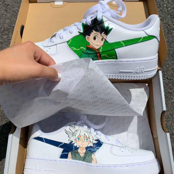 HunterxHunter Painted Custom Air Force 1