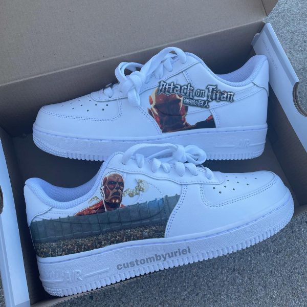 Attack Titan 12 Custom Air Force 1