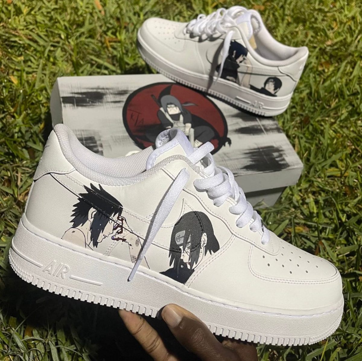 Sasuke ft Itatchi Custom Air Force 1