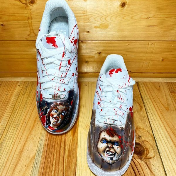 Chucky Painted Custom Air Force 1