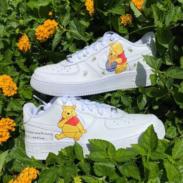 Pooh And Honey Custom Air Force 1