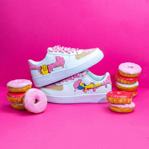 The Simpsons 25 Custom Air Force 1