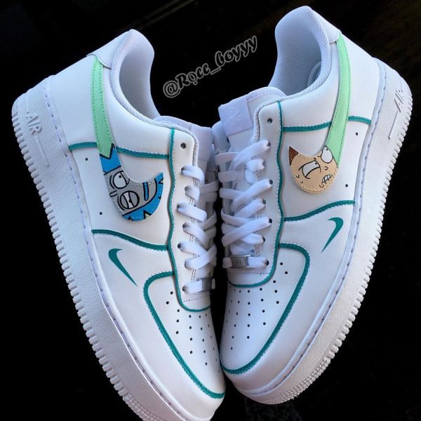 Rick and Morty 85 Custom Air Force 1