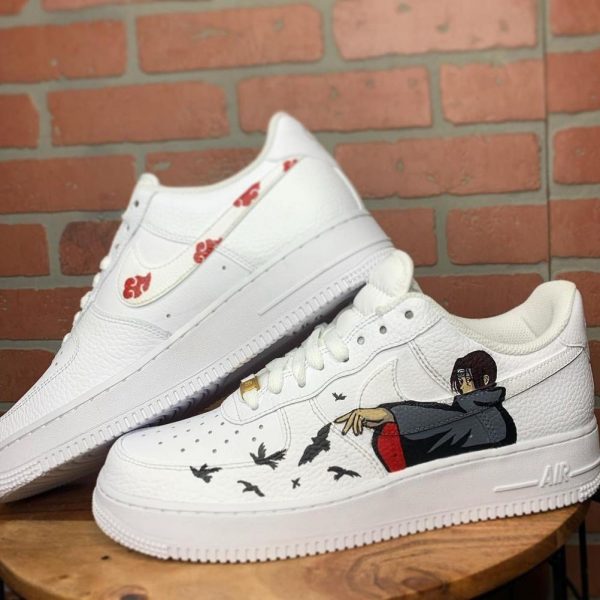 Itachi Painted Anime Custom Air Force 1