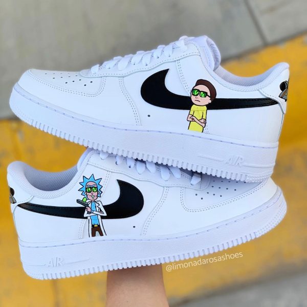 Rick and Morty 96 Custom Air Force 1