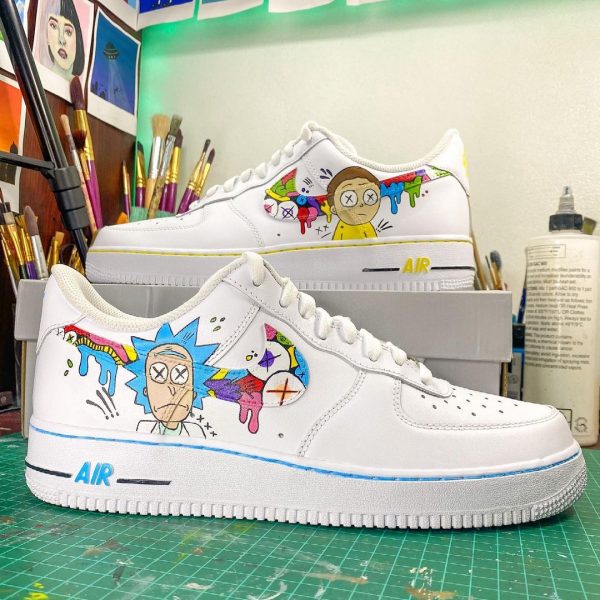 Rick and Morty 26 Custom Air Force 1