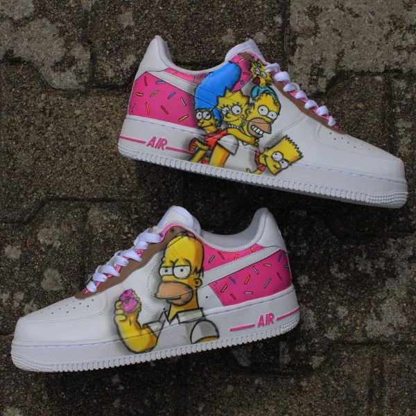 The Simpsons 26 Custom Air Force 1