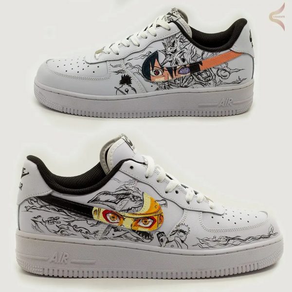 Naruto x Sasuke Custom Air Force 1