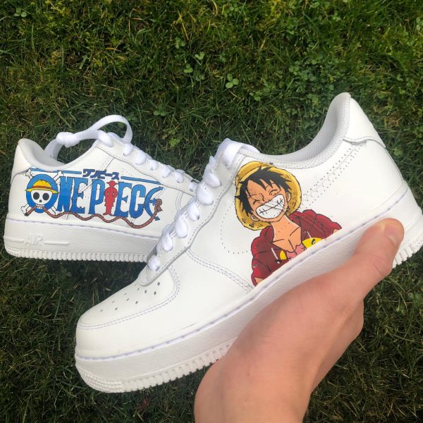 Painted Luffy OP Custom Air Force 1