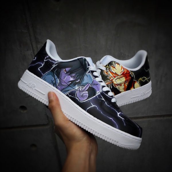 Naruto x Sasuke Custom Air Force 1