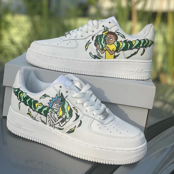 Rick and Morty 93 Custom Air Force 1