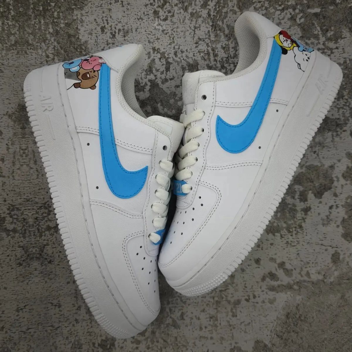 BT21 Inspired Custom Air Force 1