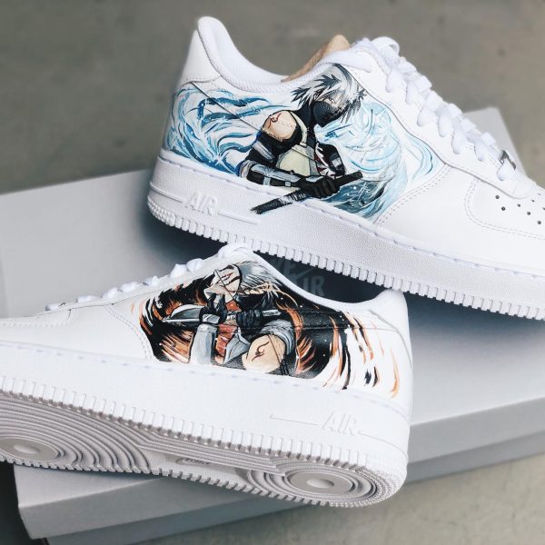 Kakashi Anime Painting Custom Air Force 1