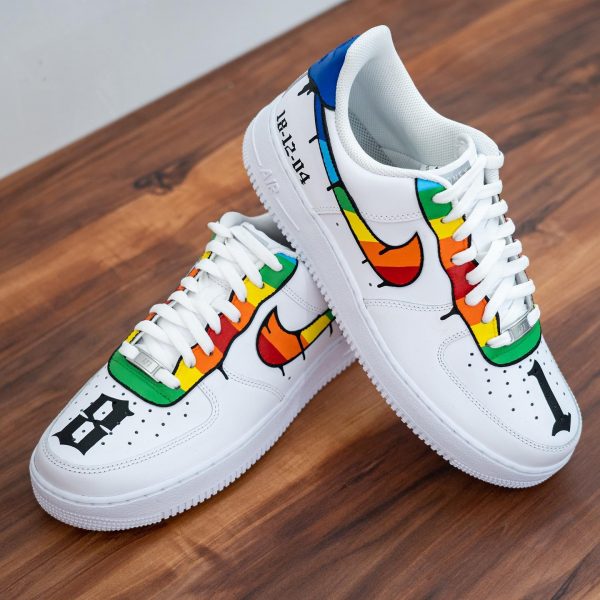 6ix9ine Creative Custom Air Force 1